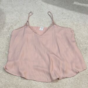 melrose and market baby pink lace cami